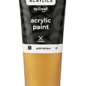 Creall Studio Acryllics Paint 120 ml Tube Antique Gold 23