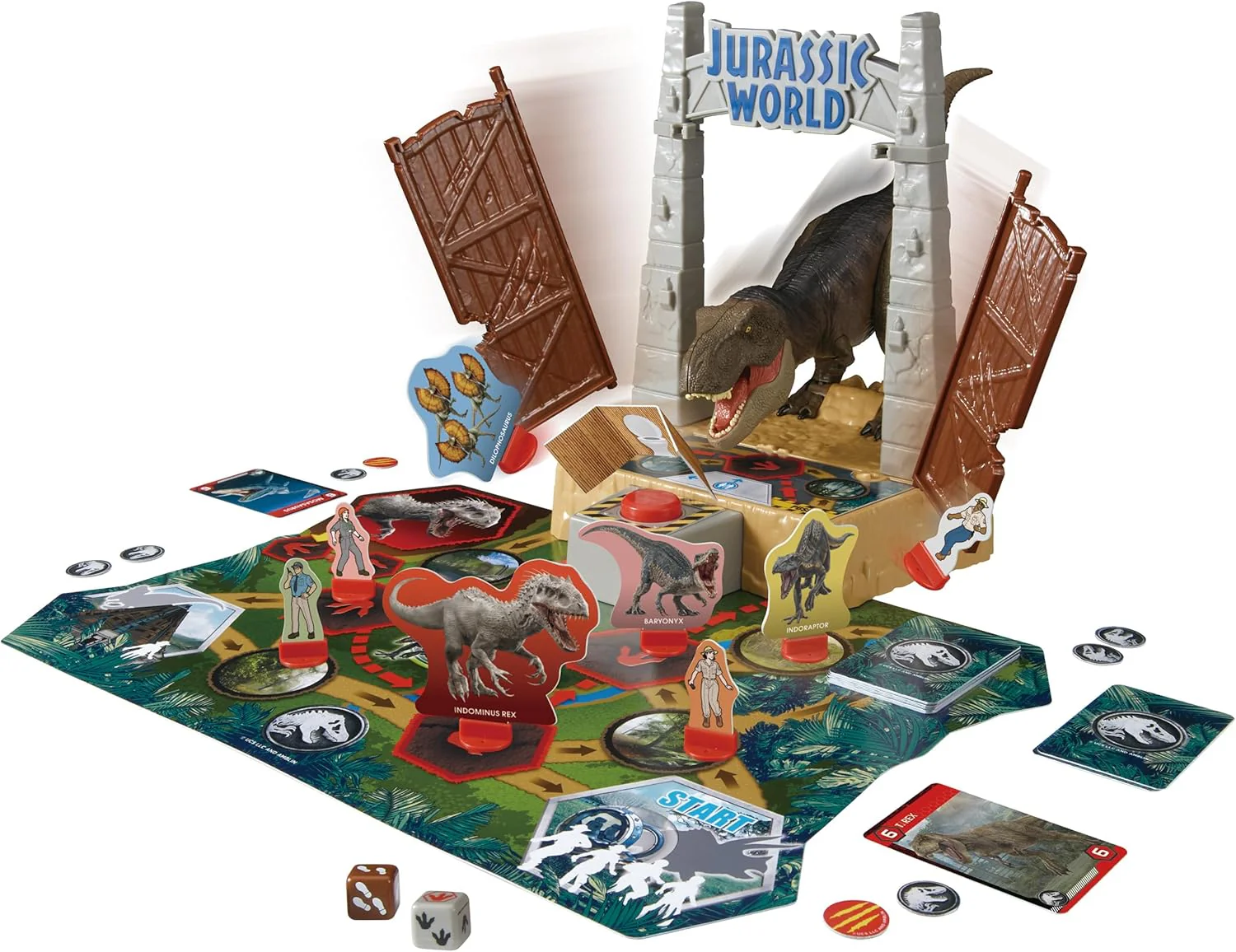 Jurassic World – T. Rex Panic / Escape the T. Rex - Afbeelding 2