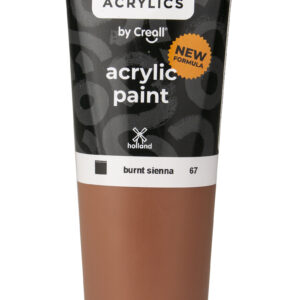 Creall Studio Acryllics Paint 120 ml Tube Burnt Sienna 67
