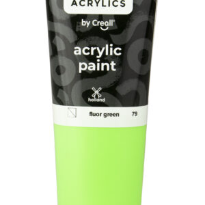 Creall Studio Acryllics Paint 120 ml Tube Fluor Green 79