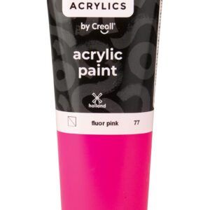 Creall Studio Acryllics Paint 120 ml Tube Fluor Pink 77