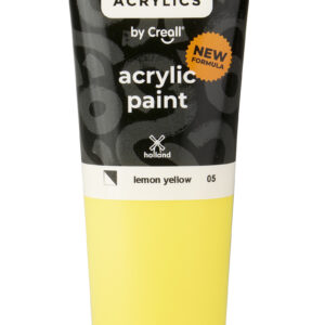 Creall Studio Acryllics Paint 120 ml Tube Lemon Yellow 05