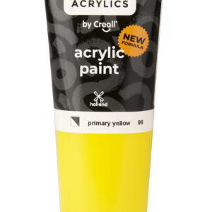 Creall Studio Acryllics Paint 120 ml Tube Primary Yellow 06