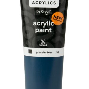 Creall Studio Acryllics Paint 120 ml Tube Prussian Blue 34