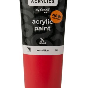 Creall Studio Acryllics Paint 120 ml Tube Vermillion 10