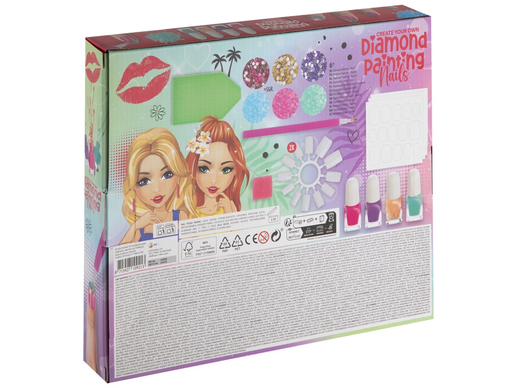 Besties Diamond Painting Nails - Afbeelding 2