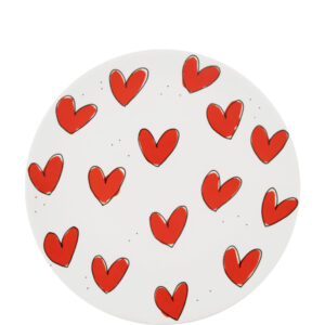 Blond Amsterdam Valentijn 2026 Bord Hearts 18cm 202305