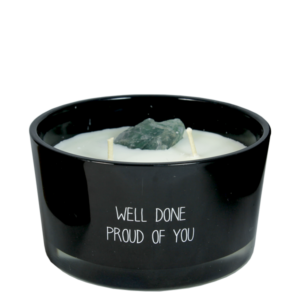 My Flame edelsteen kaars well done proud of you