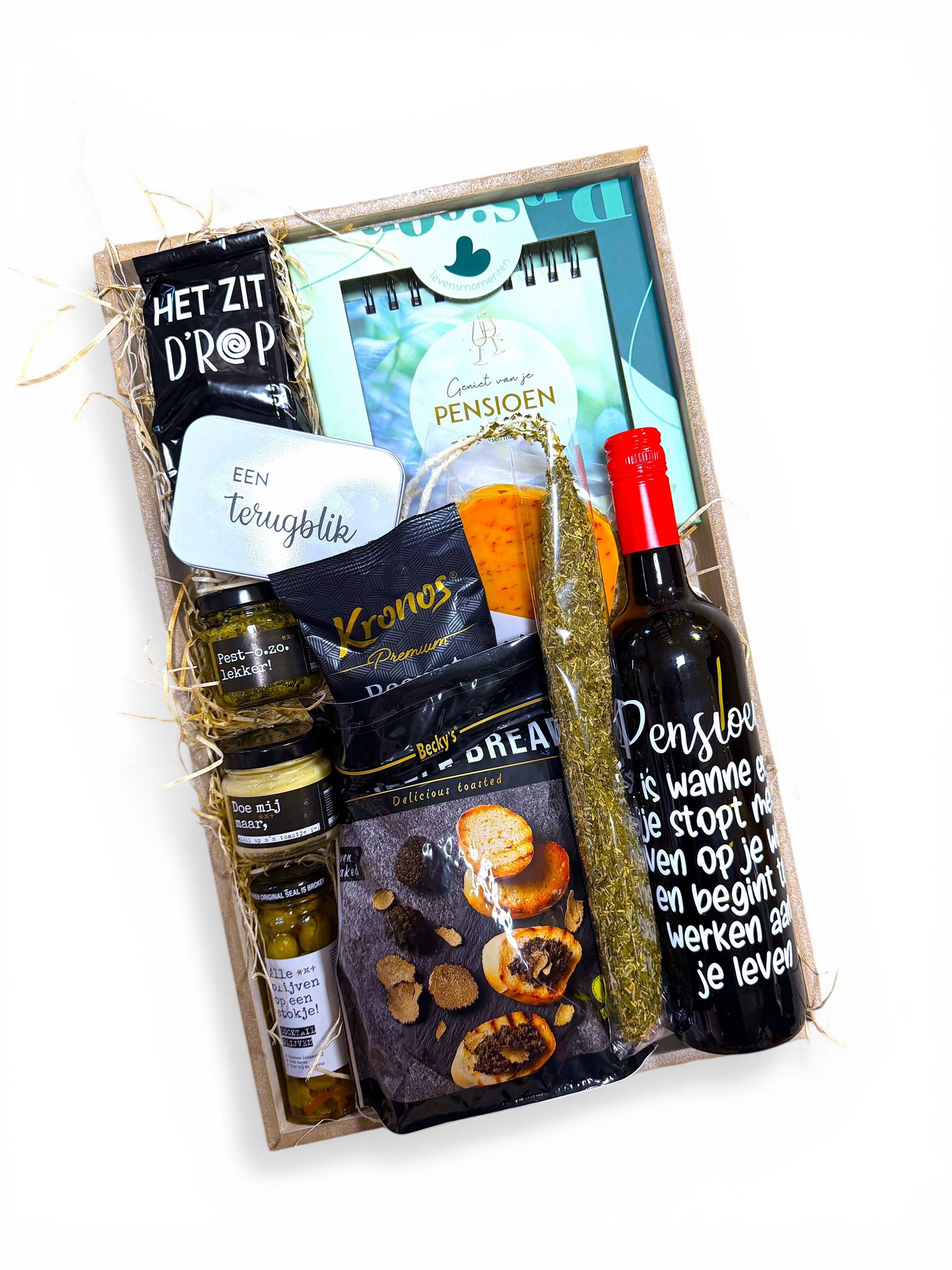 Pensioen Cadeau Pakket Groot