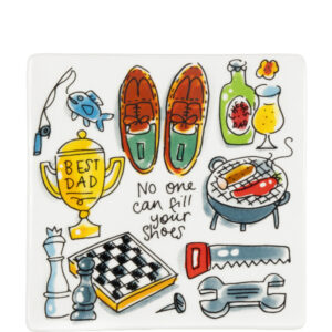 Blond Amsterdam VADERDAG Tegeltje 13cm 202319