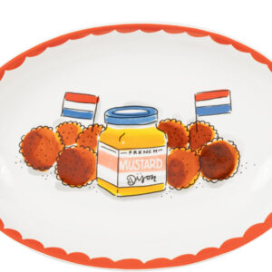 Blond Amsterdam Every Day Ovale Schaal Bitterballen 28,5cm 202445