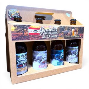 Lekker Drents Bierpakket – 4 Drentse Speciaalbieren